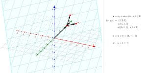 Vector equations of planes in R3
